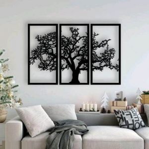 Wooden Tree Wall Frame (2)